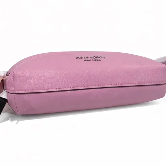 Kate Spade Eva Bucket Vibrant Pink Leather Crossbody Bag - Picture 5 of 5